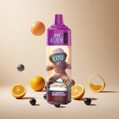 Blueberry Bubble Gum JNR Alien 10000 Puffs wholesale vapes Ireland Type-C Quick Charge RGB Lights
