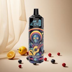 Blueberry Cherry Cranberry JNR Alien 10000 Puffs wholesale vapes Ireland RGB LED Sporty Design