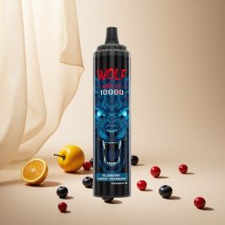 Blueberry Cherry Cranberry JNR Wolf Niplo 10000 Puffs wholesale vapes Ireland 20ml Mesh Coil