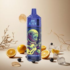 Blueberry On Ice JNR Alien 10000 Puffs 850mAh Battery wholesale vapes Ireland RGB LED