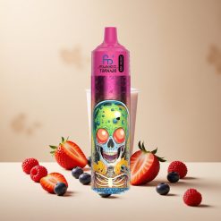 Blueberry Strawberry Raspberry Ice Cream Fumot RandM Tornado 30000 Puffs 30mL wholesale vapes Ireland LED display