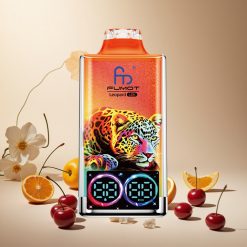 Cherry Ice Fumot Leopard 40K Puffs Dual Mesh wholesale vapes Ireland Type-C Charging