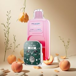 Georgia Peach JNR Vape Watch 30000 Puffs Dual Mesh Coil wholesale vapes Ireland Type-C Quick Charge