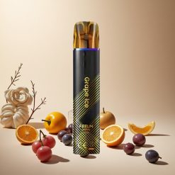 Grape Ice JNR Black&Golden 800 Puffs wholesale vapes Ireland Disposable Vape TPD Certified