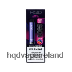 HQD Disposable Flavors - HQD CUVIE PLUS 2.0 DISPOSABLE Triple Berry Ice 8J2BB4266