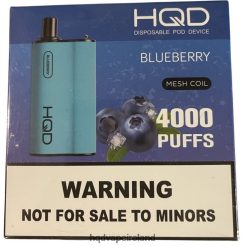HQD Flavors - HQD BOX 4000 PUFFS Blueberry 8J2BB484