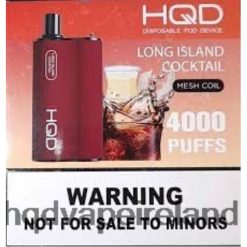 HQD Flavors - HQD BOX 4000 PUFFS Long Island Cocktail 8J2BB4114