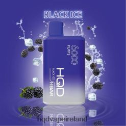 HQD Flavors - HQD HBAR 6000 PUFFS Black Ice 8J2BB444