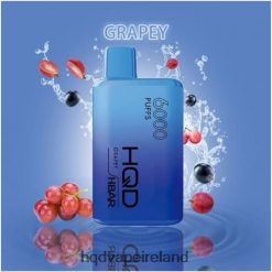 HQD Ireland - HQD HBAR 6000 PUFFS Grapy 8J2BB442