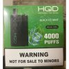 HQD Online Shop - HQD BOX 4000 PUFFS Black Ice Mint 8J2BB4108