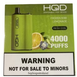 HQD Online Shop - HQD BOX 4000 PUFFS Frozen Kiwi Lemonade 8J2BB488