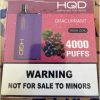 HQD Online Shop - HQD BOX 4000 PUFFS Gracurrant 8J2BB498