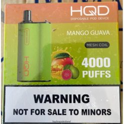 HQD Order Online - HQD BOX 4000 PUFFS Mango Guava 8J2BB4100