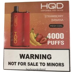 HQD Order Online - HQD BOX 4000 PUFFS Strawberry Banana 8J2BB470