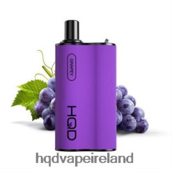 HQD Tech Dublin - HQD BOX 4000 PUFFS Grapy 8J2BB493