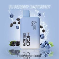 HQD Tech Dublin - HQD HBAR 6000 PUFFS Blueberry Raspberry 8J2BB443