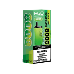 HQD Vape Ireland - HQD CUVIE MARS DISPOSABLE Ice Mint 8J2BB4201