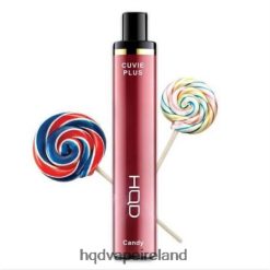HQD Vape Ireland - HQD CUVIE PLUS 1200 PUFFS Candy 8J2BB4121