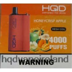 HQD Vape Price - HQD BOX 4000 PUFFS Honeycrisp Apple 8J2BB4115