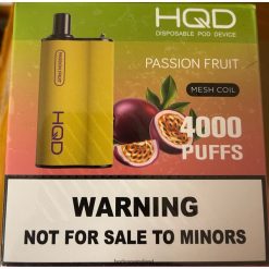 HQD Vape Price - HQD BOX 4000 PUFFS Passion Fruit 8J2BB495