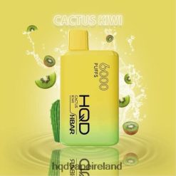 HQD Vape Price - HQD HBAR 6000 PUFFS Cactus Kiwi 8J2BB445