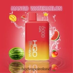 HQD Vape Price - HQD HBAR 6000 PUFFS Mango Watermelon 8J2BB455