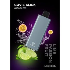 HQD Vape Shop - HQD CUVIE SLICK 6000 PUFFS Slick Lemon Passion Fruit 8J2BB429