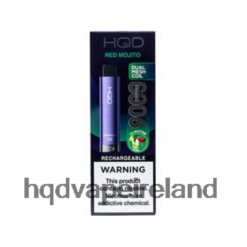 HQD Vape Store - HQD CUVIE PLUS 2.0 DISPOSABLE Red Mojito 8J2BB4247