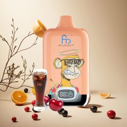 Mixed Berries Fumot Tornado Digital Box 12000 Puffs MTL Draw wholesale vapes Ireland Mesh Coil