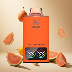 Peach Mango Watermelon Fumot Tornado 35K Disposable Vape with RGB Lights wholesale vapes Ireland