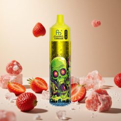 Strawberry Ice Fumot RandM Tornado 30000 Puffs wholesale vapes Ireland 30mL Pre-filled