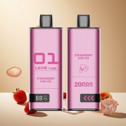 Strawberry Kiwi Ice Lavie Cube 20000 Puffs wholesale vapes Ireland Disposable Vape