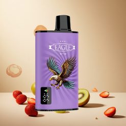 Strawberry Kiwi JNR EAGLE Smart 23000 Puffs wholesale vapes Ireland with Digital Screen