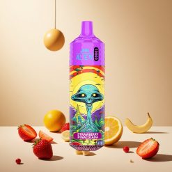 Strawberry Pina Colada JNR Alien 10000 Puffs Wholesale Vapes Ireland Type-C Quick Charge