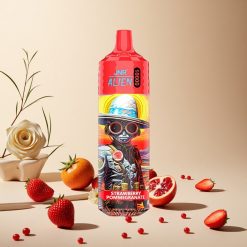 Strawberry Pomegranate JNR Alien 10000 Puffs wholesale vapes Ireland Type-C Quick Charge RGB LED