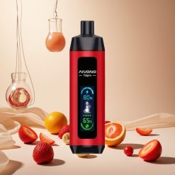 Strawberry Punch Aivono AIM FATPRO 22000 Puffs wholesale vapes Ireland Rechargeable 600mAh