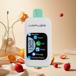 Strawberry Summertime AirFuze Smart 30000 Puffs Disposable wholesale vapes Ireland with Touch Screen