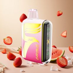 Strawberry Watermelon Ice JNR Capsule 15000 Puffs wholesale vapes Ireland Dual Mesh Coil