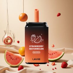 Strawberry Watermelon LAVIE Aurora 11000 Puffs 22ML wholesale vapes Ireland Type C Rechargeable