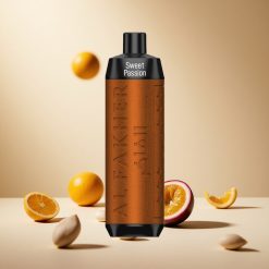 Sweet Passionfruit Al Fakher Crown Bar 8000 wholesale vapes Ireland USB Type-C
