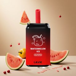 Watermelon Ice LAVIE Aurora 11000 Puffs wholesale vapes Ireland Type C Rechargeable