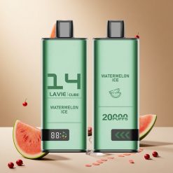 Watermelon Ice Lavie Cube 20000 Puffs Disposable Vape wholesale vapes Ireland 28ML