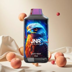 White Peach Razz JNR Falcon 16000 Puffs Dual Mesh wholesale vapes Ireland Smart LED Display