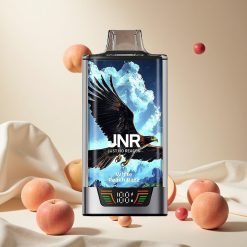 White Peach Razz JNR Falcon Pro 28000 wholesale vapes Ireland Dual Mesh Coil